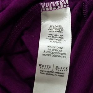 White House Black Market Tops - Purple embellished top White House Black Market White House Black Market Tops - Purple embellished top White House Black Market